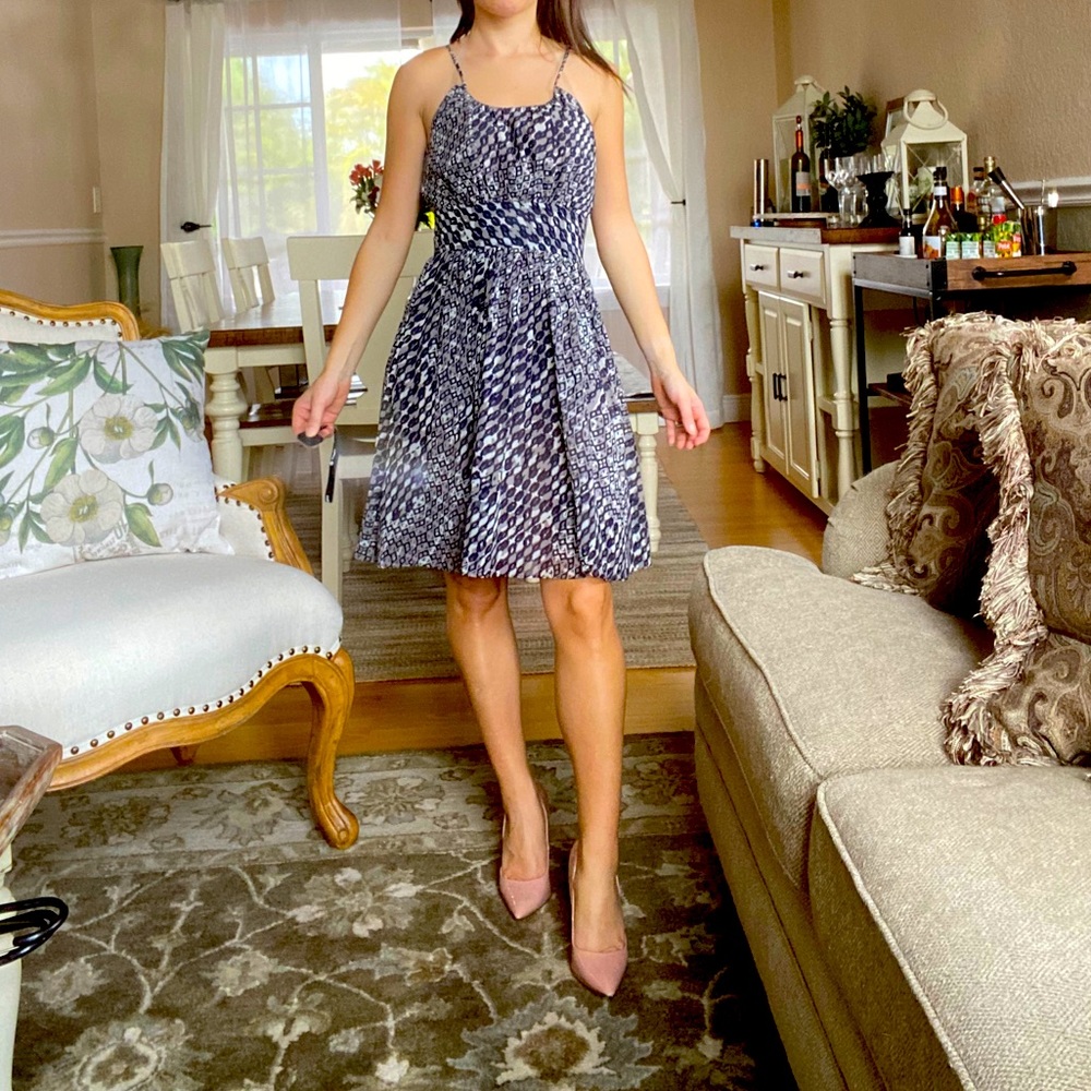 00p Banana republic chiffon dress